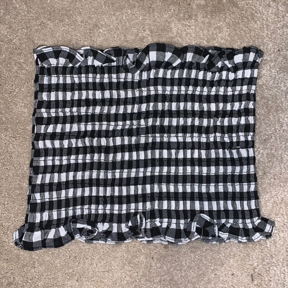 Gingersnaps Cable Smocked Top with Ruffle Edge and Side Ties